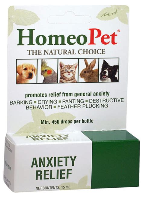 ANXIETY RELIEF - HomeoPet