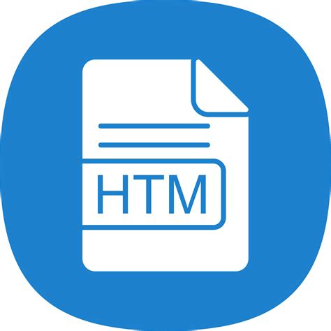 HTM File Format Glyph Curve Icon Design 43775036 Vector Art at Vecteezy