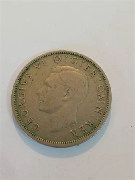 British George Vi Half Crown Coin Picclick Uk