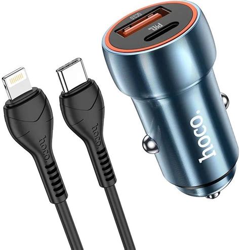 Adowarka Do Telefonu Hoco Adowarka Samochodowa Typ C Usb Qc Power