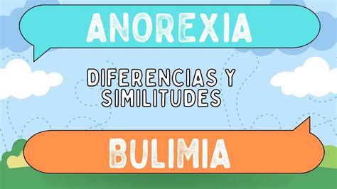 Diferencias Entre Anorexia Y Bulimia