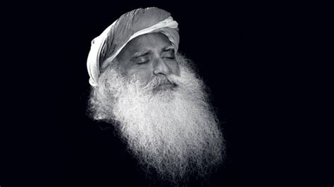 Download Sadhguru With Closed Eyes Black And White Wallpaper ...