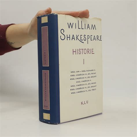 William Shakespeare Historie I William Shakespeare Knihobot Cz