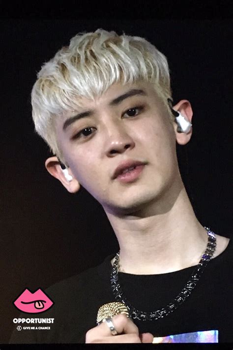 Exos Chanyeol Debuted A Brand New Version Of His Platinum Blond Hair