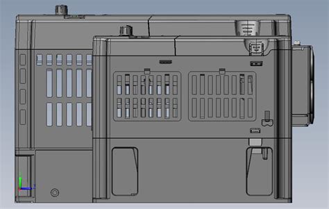 变频器三角洲电子vfd C2 Solidworks 2016 模型图纸免费下载 懒石网