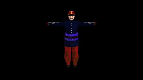 Tier 1 Zouave Officer 3D Model By Izzi Totalf 1c21c6a Sketchfab