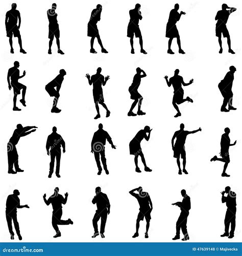 Siluetas Del Vector Del Gay Ilustraci N Del Vector Ilustraci N De Amor Gente