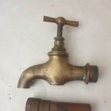 grifo antiguo metal - Compra venta en todocoleccion