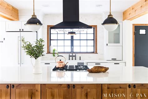 Rustic Modern Kitchen Cabinets - Maison de Pax