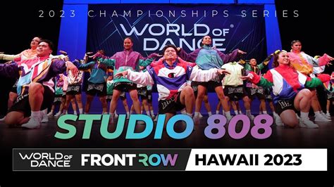 Studio Team Division Frontrow World Of Dance Hawaii