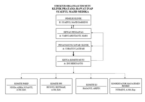 Struktur Organisasi Tim Mutu Pdf