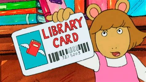 Arthur Dws Library Card Arthurs Big Hit On Pbs Wisconsin