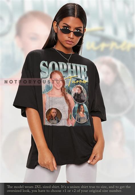 Sophie Turner Shirt Sophie Belinda Jonas T Shirt Turner Etsy