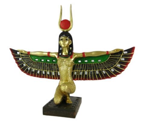 Winged Isis Egyptian Goddess Statue Deity Mythology, One Size - Kroger