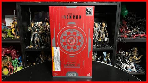 Hot Toys Iron Man Mark III Red Chrome Unboxing YouTube