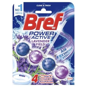 Bref Power Active Lavender Field Rim Block Toilet Cleaner 50g DDS