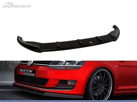 Spoiler Lip Dianteiro Descontinuado Vw Golf Mk Look Carbono