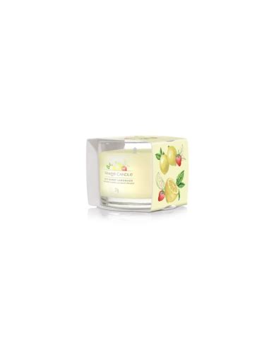 Bougie Yankee Candle Limonade glacée aux fruits rouges Madeleine Déco