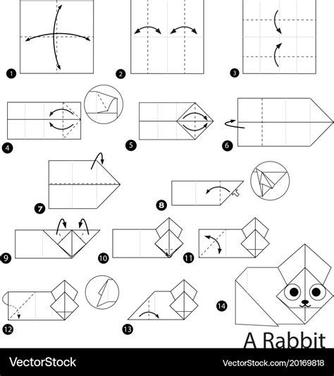 Origami Ideas How To Make Origami Rabbit Instructions