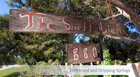 The Salt Lick – Driftwood and Dripping Springs – Julie G Homes