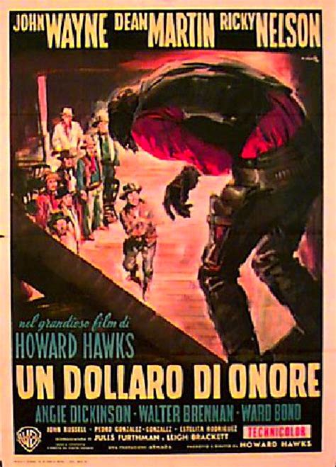 Rio Bravo Original R1963 Italian Due Foglio Movie Poster Posteritati