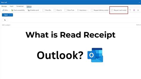 How To Request Read Receipts In Outlook