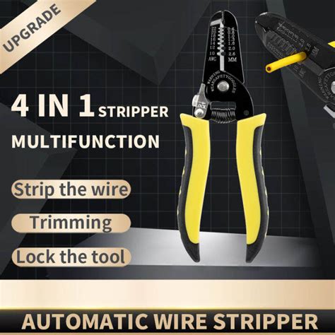 Wire Stripper Multi Functional Wire Crimping Pliers Electrician Manual