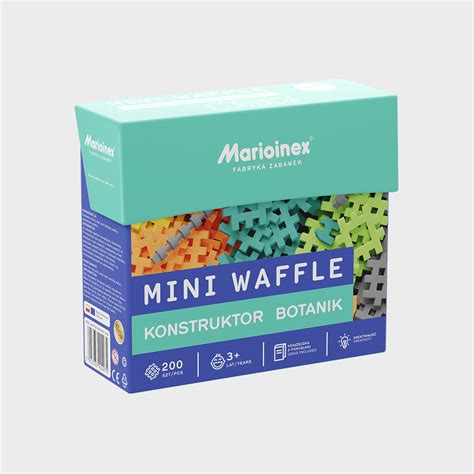 Mini Waffle Konstruktor Botanik Marioinex