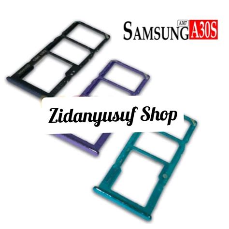 Jual SIMTRAY SIMLOCK SLOT KARTU TEMPAT SIM SAMSUNG A30S A307 SLOT