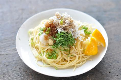 簡単で美味しい！しらすおろしパスタのレシピ：白ごはんcom