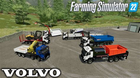 LIVE First Look VOLVO FMX Pack Farming Simulator 22 Mods YouTube