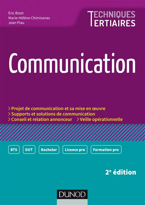 Communication Livre Et Ebook Communication De Jean Piau Dunod