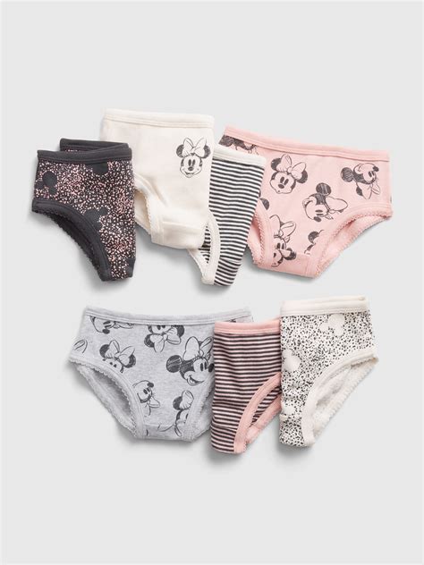 Babygap Disney Minnie Mouse Organic Cotton Briefs Pack Gap