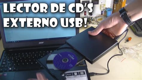 Cómo hacer un lector de CD DVD Externo USB Móviles portátiles YouTube