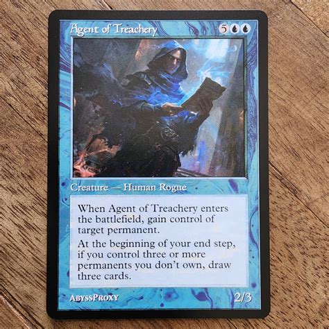 Agent Of Treachery A Mtg Proxy Abyss Proxy Shop Enhance Your Commander And Edh Decks With