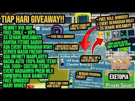 TIAP HARI BIG GIVEAWAY FREE ROLE NEW GTPS 2024 VERSI 4 51