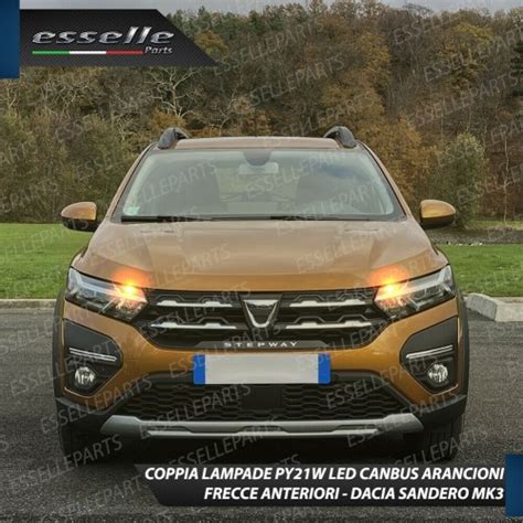 Kit Full Led 6000k Canbus Dacia Sandero Iii Luce Bianca No Error