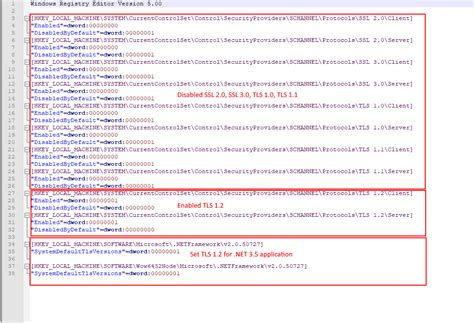 [important] Quick And Easy Solution To Disable Ssl Early Tls Protocols