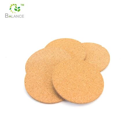 Adhesive Backed Round Sticky Cork Pads Amazon Supplier Self Adhesive