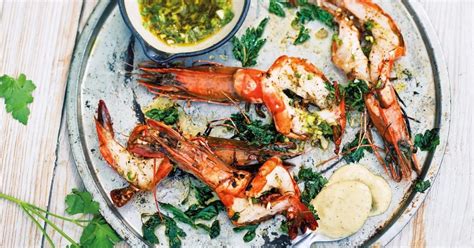 Recette Gambas G Antes Gingembre Et Citronnelle A Oli De Coriandre