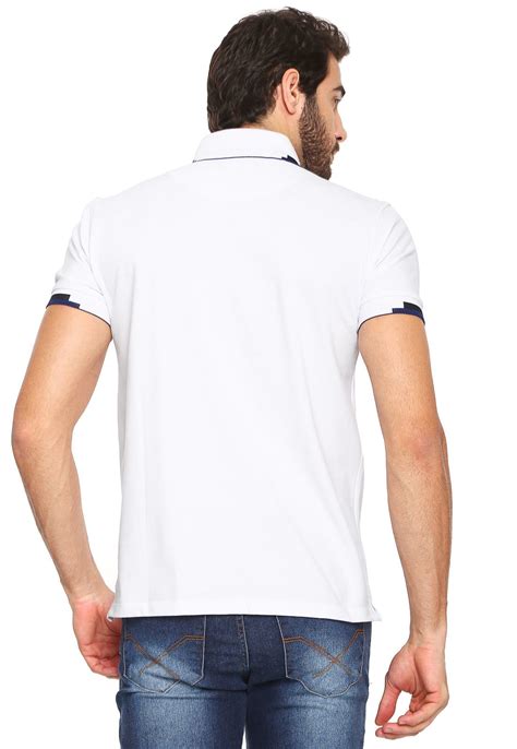 Camisa Polo Dudalina Comfort Branca Compre Agora Dafiti Brasil