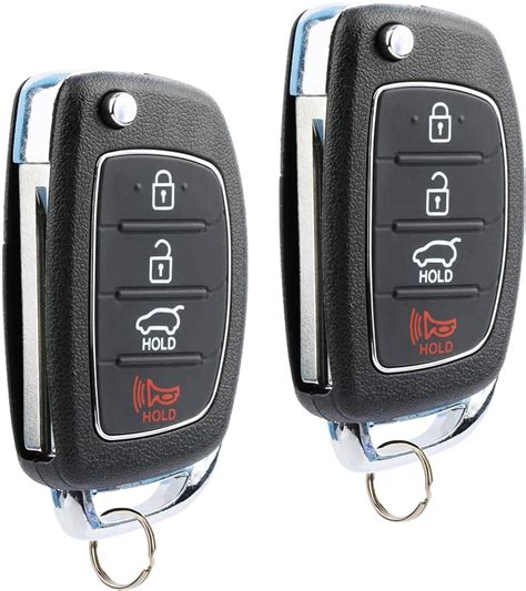 Smart Remote Car Key Fob For Hyundai Santa Fe 2018 2019