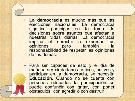 Definicion De Democracia Para Niños