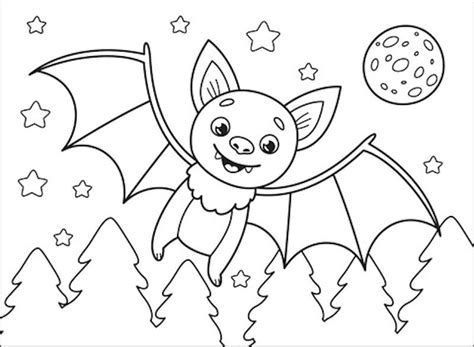 20 Cute Bat Coloring Pages You Can Print For Free