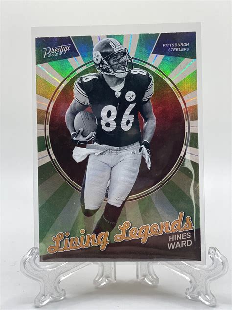 Panini Prestige Hines Ward Living Legends Holo Refractor Ll