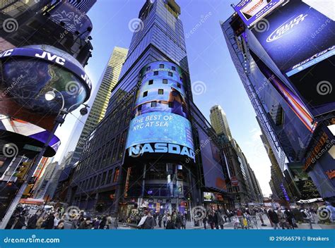 Nasdaq Stocks - The NASDAQ Stock Market Editorial Stock Image - Image ...