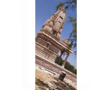 Red Designer Stone Temple At Rs In Makrana Id