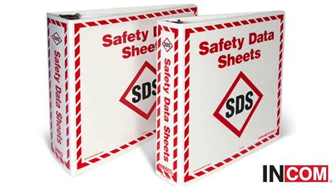 Safety Data Sheet Binder Cover Printables