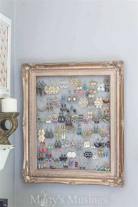 25 Creative Diy Wall Jewelry Organizers To Inspire You Anikas Diy Life