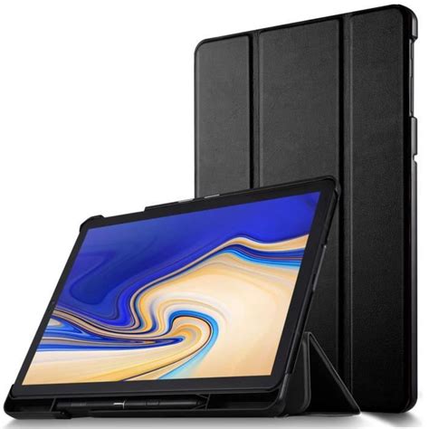 IVSO Samsung Galaxy Tab S4 10 5 Etui Ultra Slim PU Leather Etui Housse